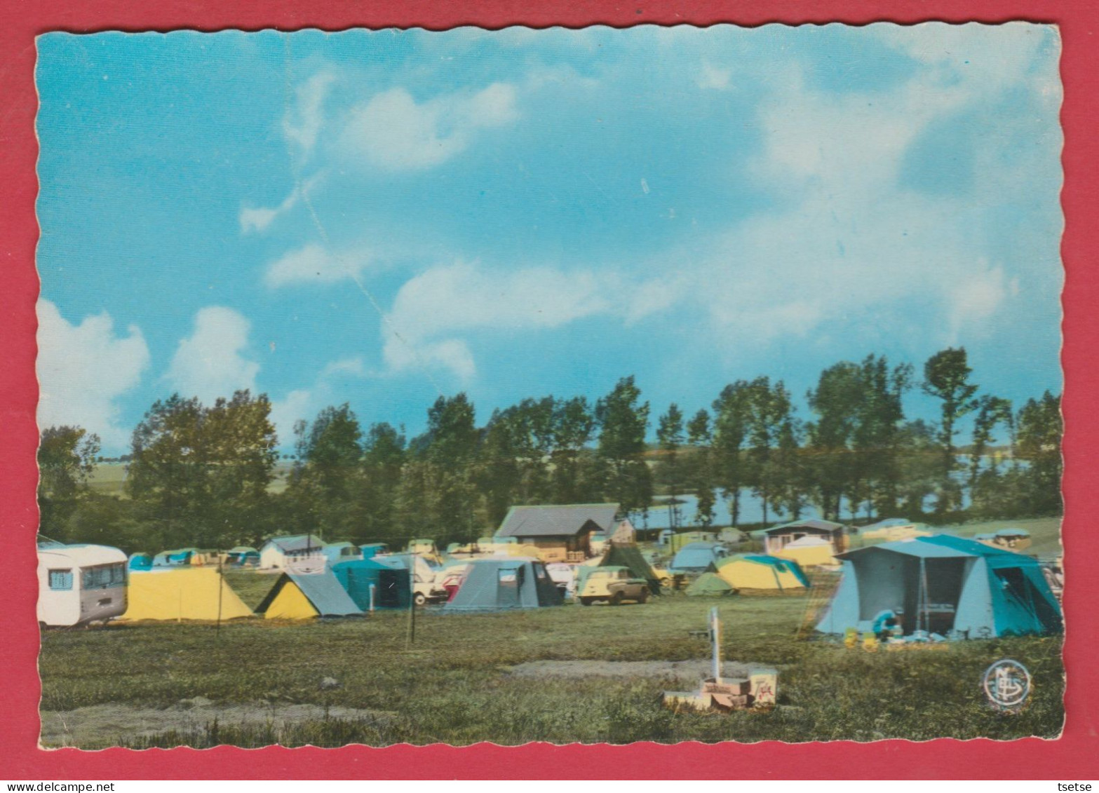 Bambois / Fosses-la -Ville  - Camping Au Bord Du Lac ... Tentes, Caravanes / Années 60-70 ( Voir Verso ) - Fosses-la-Ville