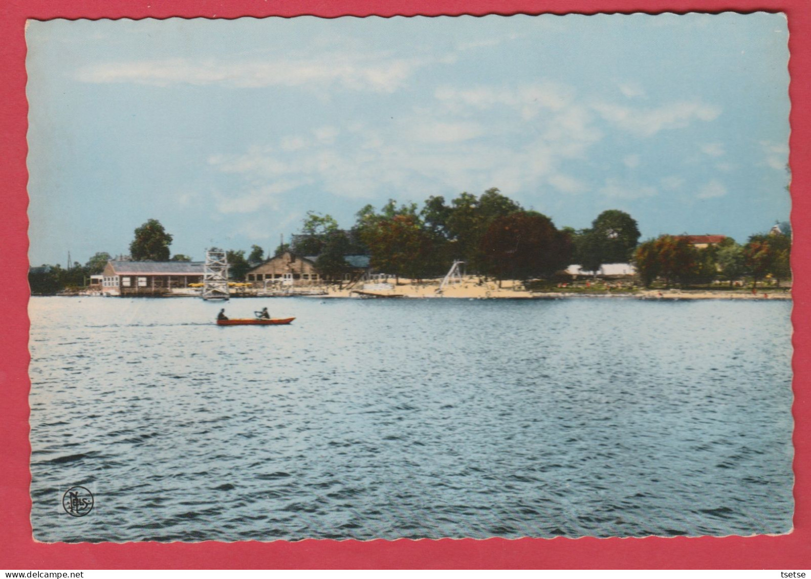 Bambois / Fosses-la -Ville  - Lac ... Vue Panoramique ... Plage , Jeux , Canotage / Années 60-70  ( Voir Verso ) - Fosses-la-Ville