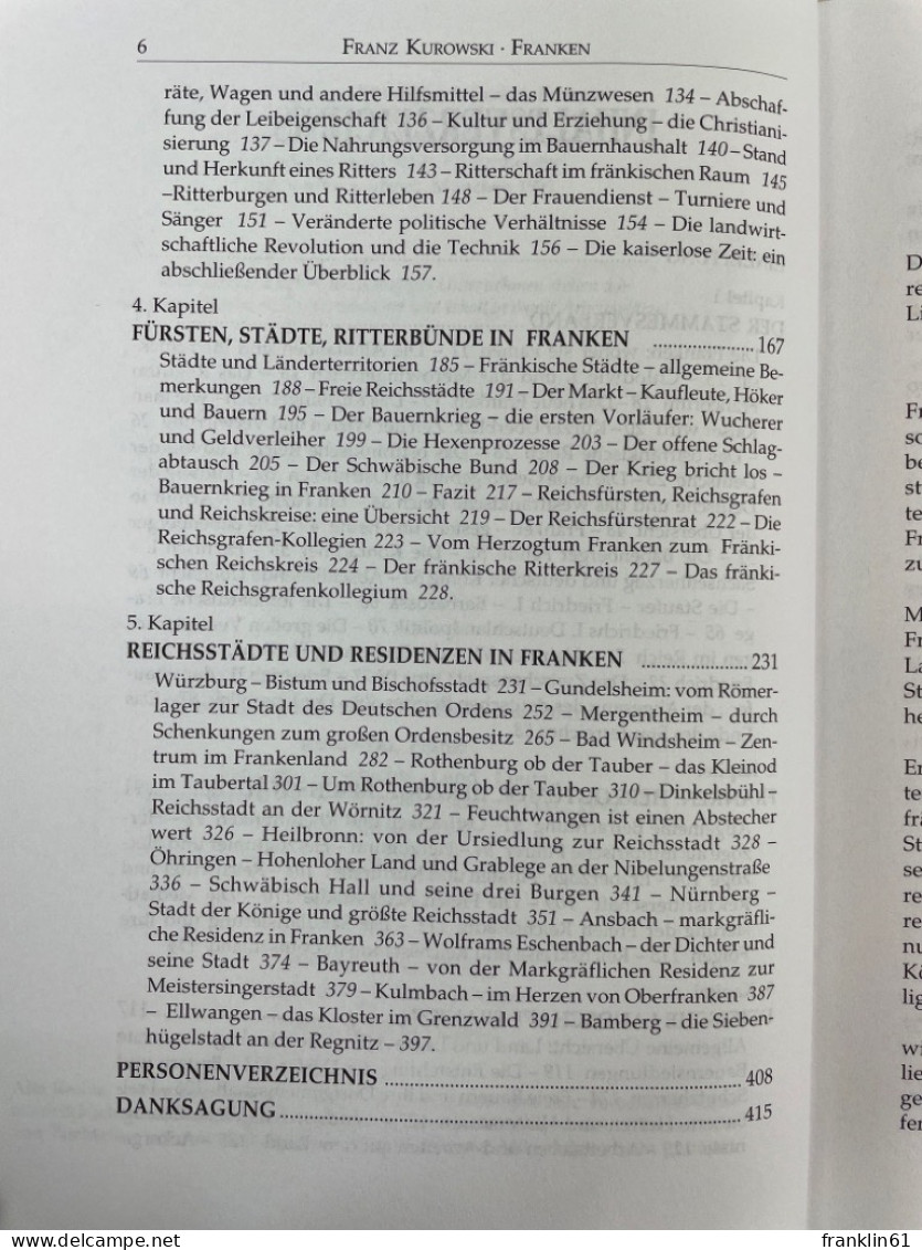 Franken : Geschichte, Land, Leute. - 4. Neuzeit (1789-1914)
