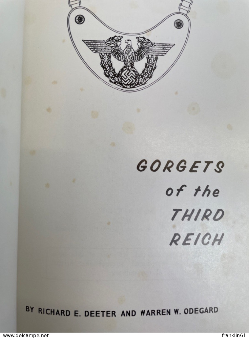 Gorgets Of The Third Reich. - 5. Zeit Der Weltkriege