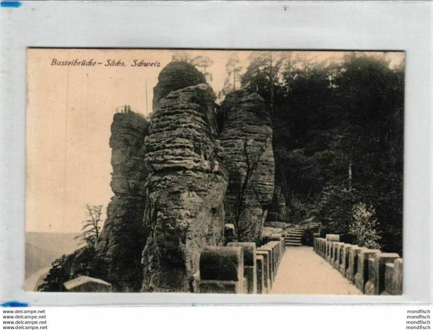 Basteibrücke - Sächsische Schweiz - Bastei (sächs. Schweiz)