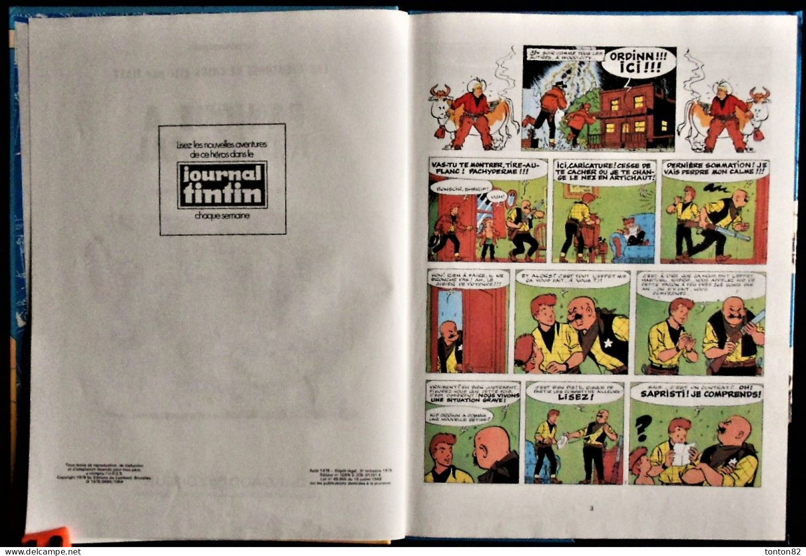 Tibet - Les Aventures De Chick Bill  N° 46 - Panique à K.O Corral - Éditions DARGAUD - ( E.O. 1978 ) . - Chick Bill