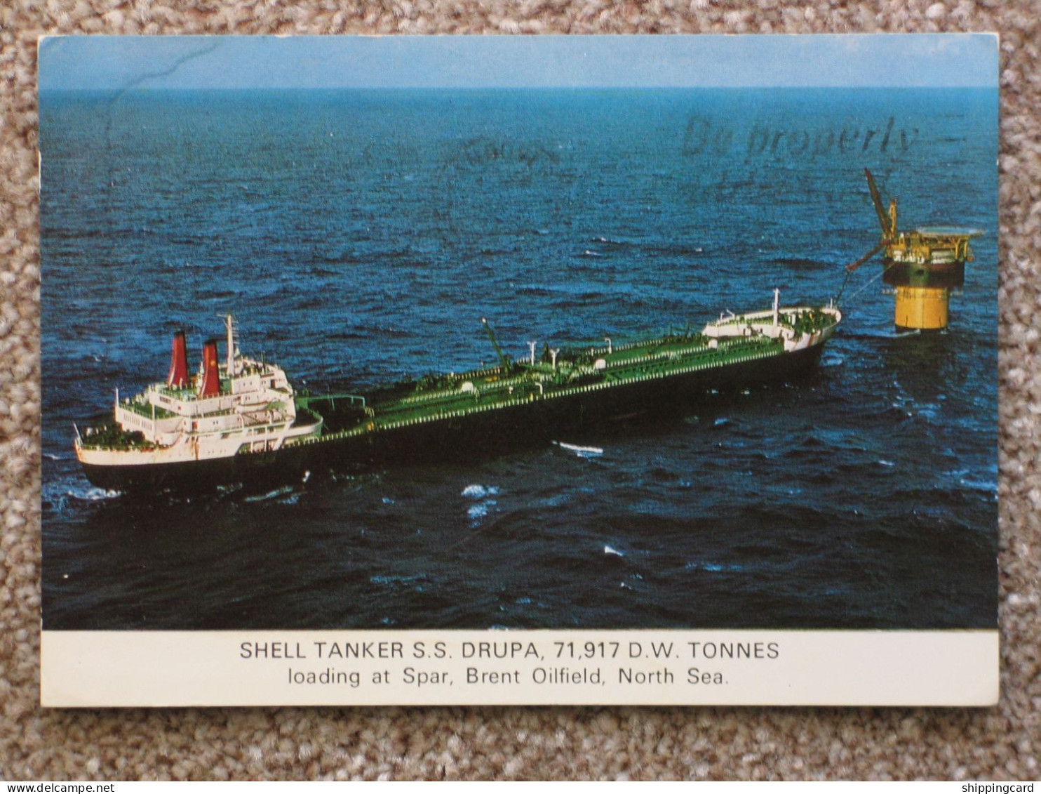 SHELL TANKER DRUPA OFFICIAL - Pétroliers