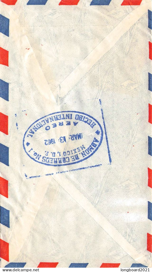 MEXICO - AIR MAIL 1962 > SCHWÄBISCH GMÜND/DE / *393 - Mexique