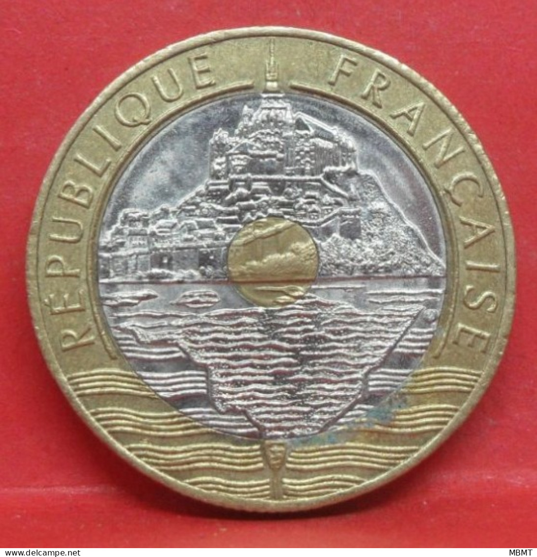 20 Francs Mont Saint-michel 1993 - TTB - Pièce Monnaie France - Article N°996 - 20 Francs