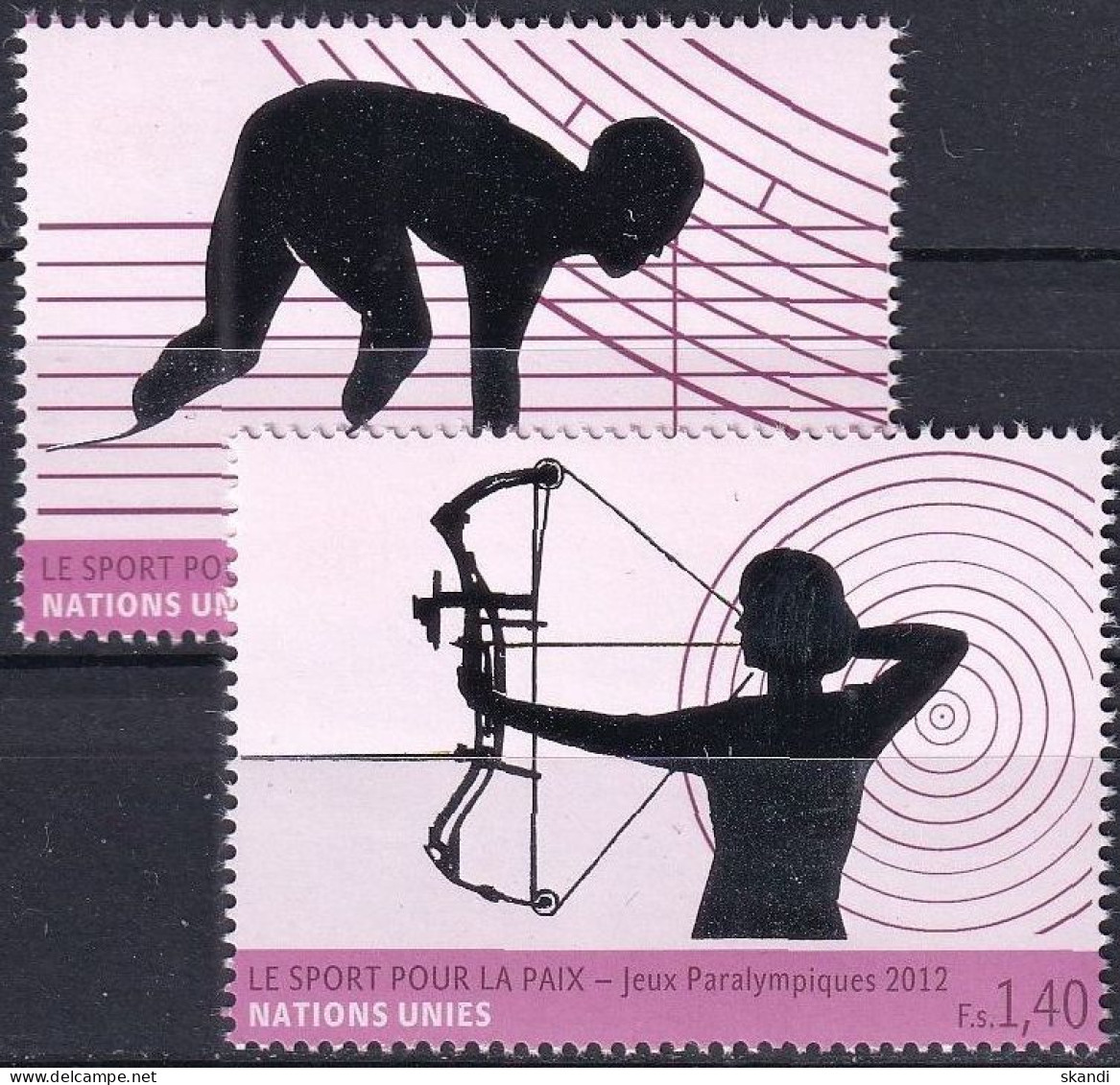 UNO GENF 2012 Mi-Nr. 795/96 ** MNH - Ongebruikt