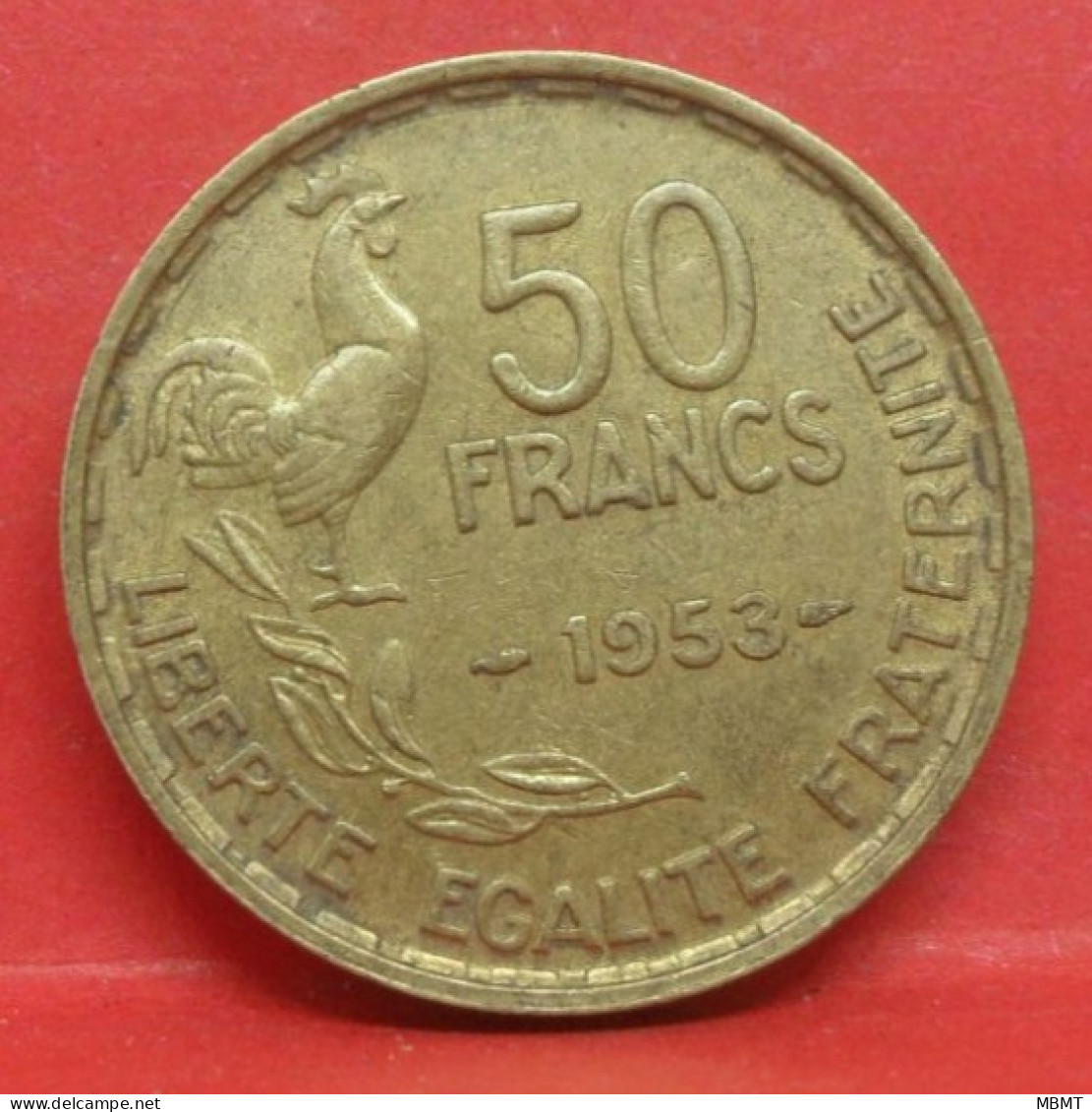 50 Francs Guiraud 1953 - TTB - Pièce Monnaie France - Article N°1010 - 50 Francs