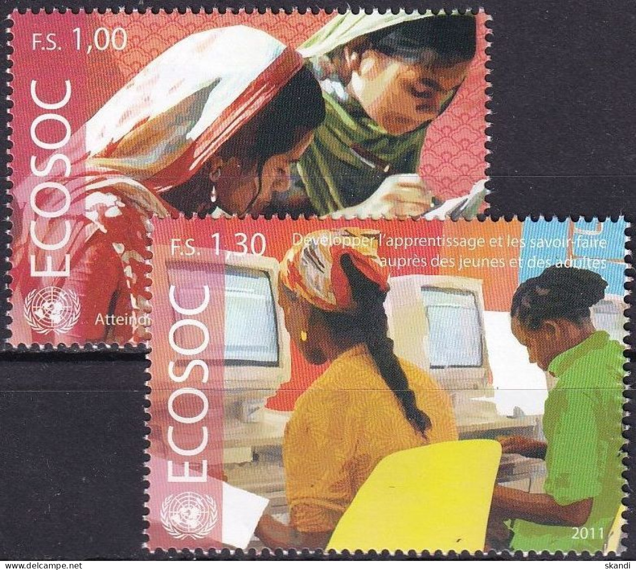 UNO GENF 2011 Mi-Nr. 772/73 ** MNH - Nuevos