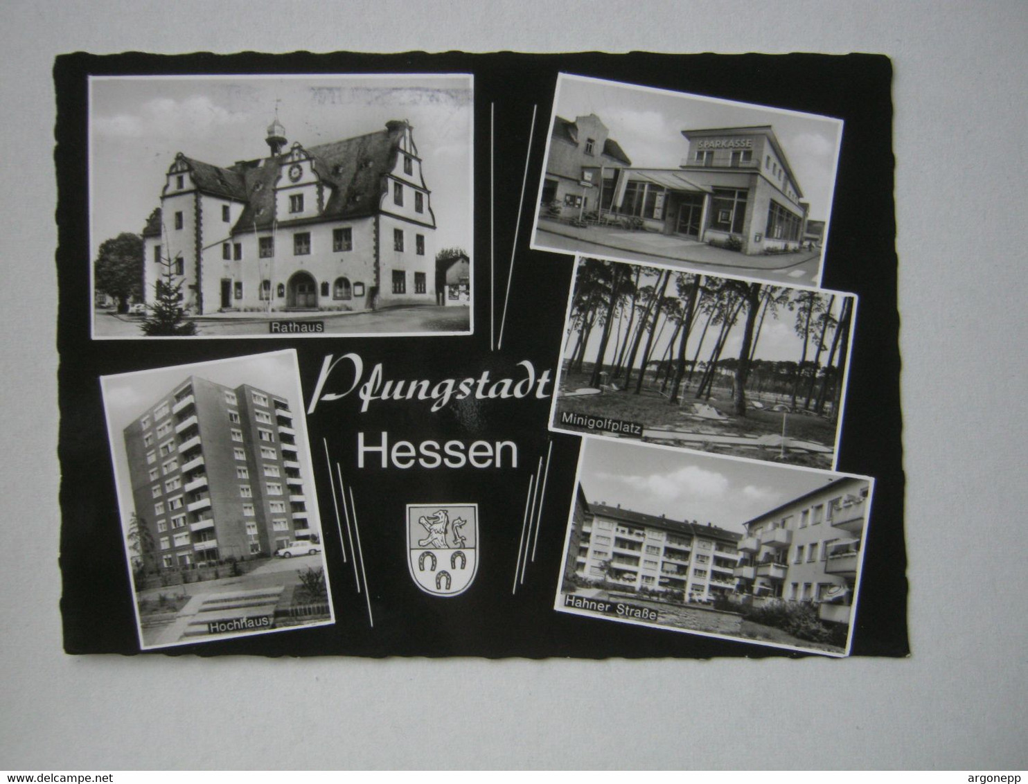 PFUNGSTADT , Schöne Karte   , 2 Scans - Pfungstadt