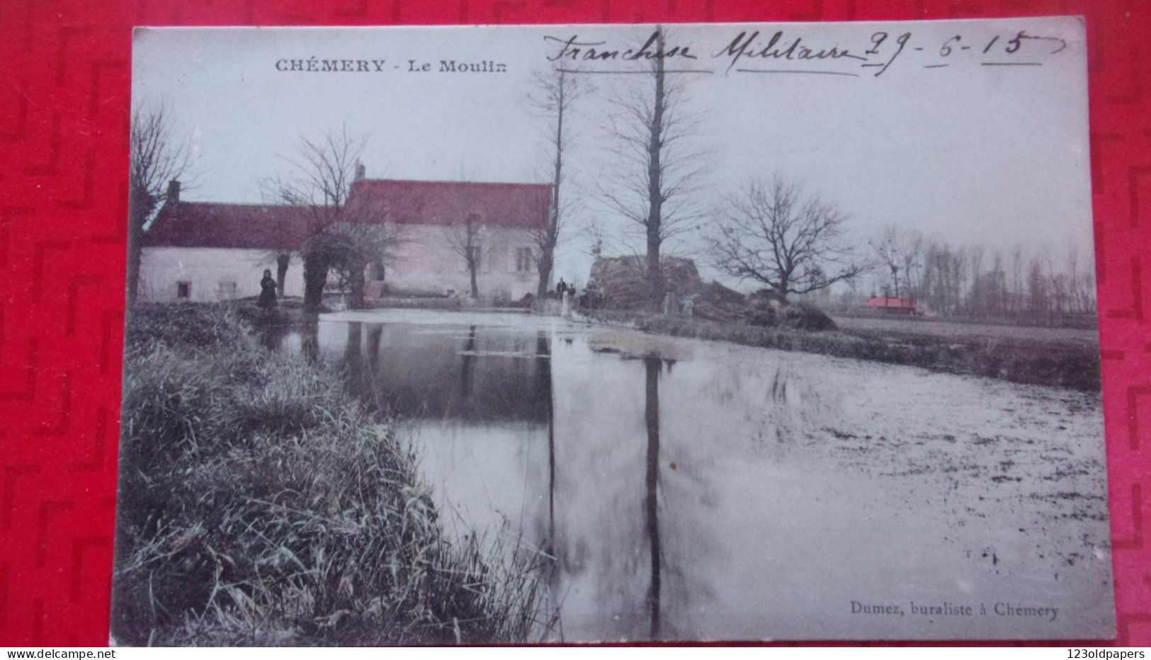 41 CHEMERY 1915 LE MOULIN  EDIT DUMER - Other & Unclassified