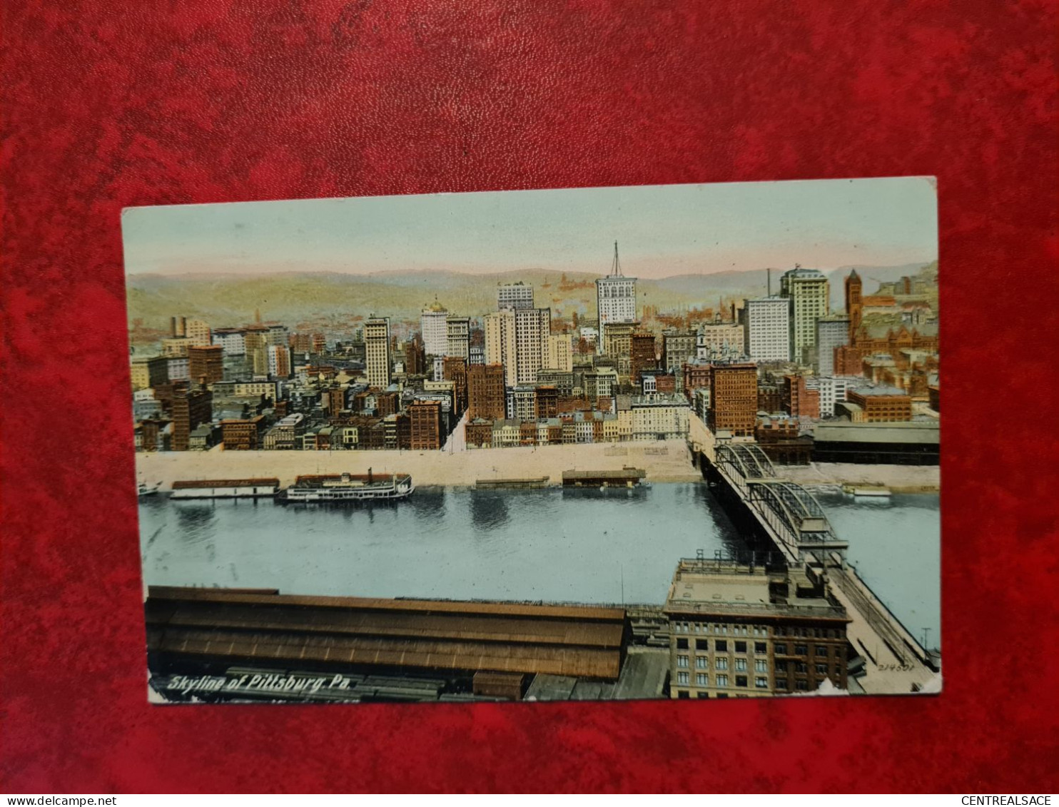 Carte PITTSBURG SKYLINE VUE - Pittsburgh