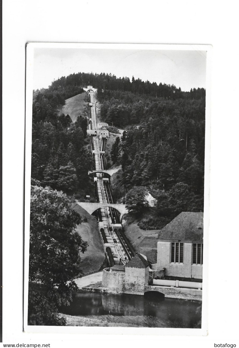 CPA  PHOTO MURGWERK BEI FORBACH  DRUCKROHRLEITUNG En 1957! (voir Timbre) - Forbach