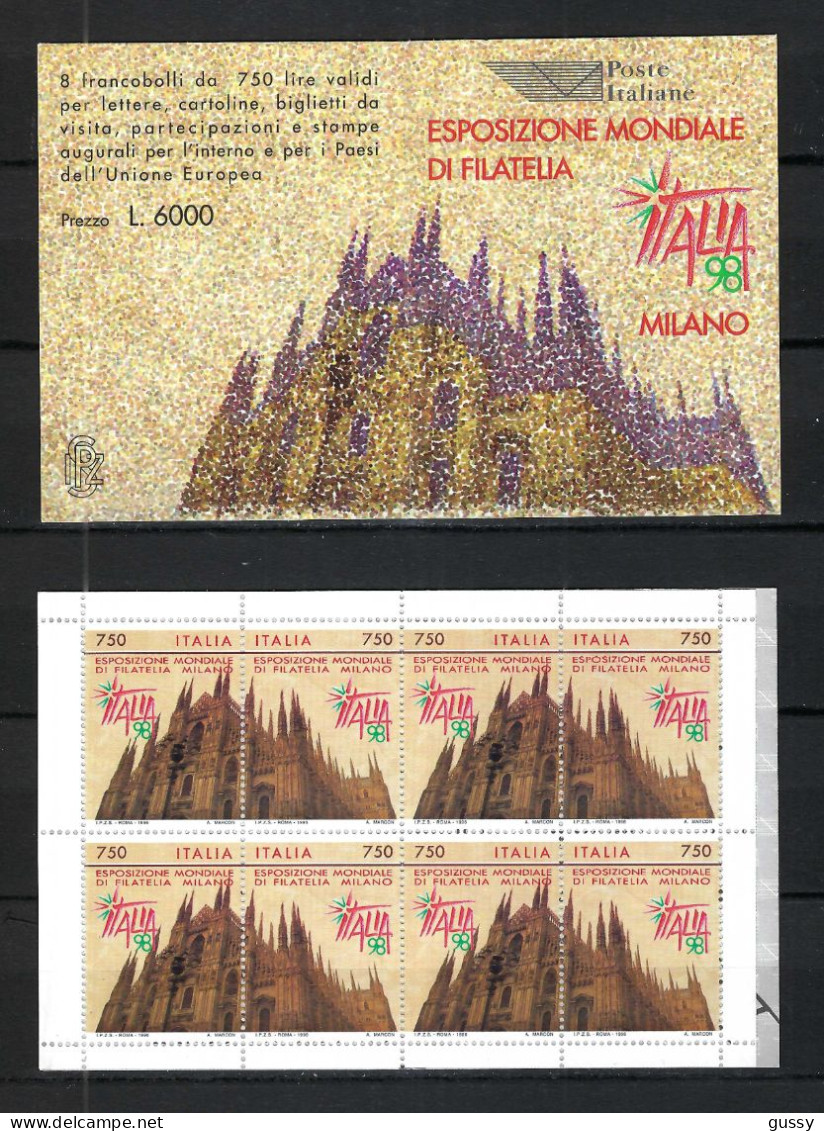 ITALIE Ca.1998: Carnet Neufs** - Booklets