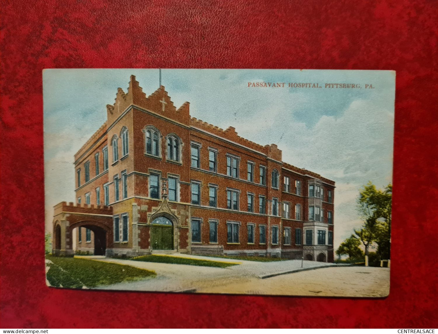 Carte PITTSBURG PASSAVANT HOPITAL - Pittsburgh