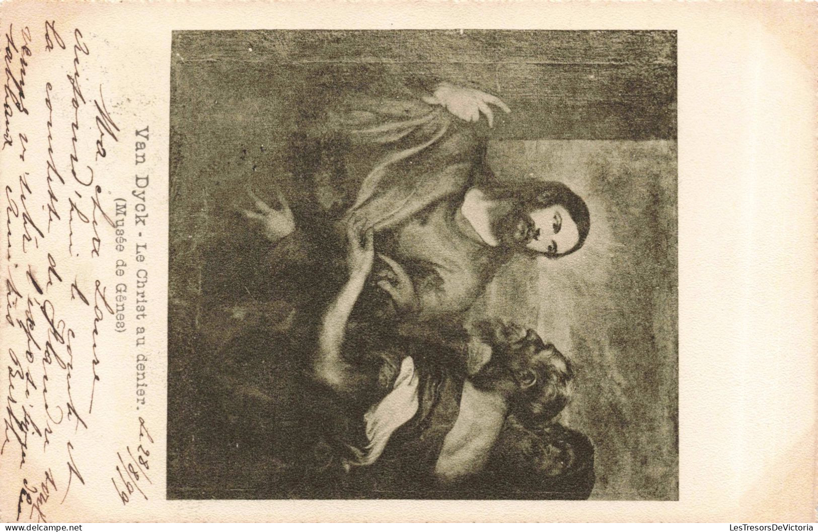 RELIGION - Christianisme - Van Dyck - Le Christ Au Denier - Musée De Gênes - Carte Postale Ancienne - Jesus
