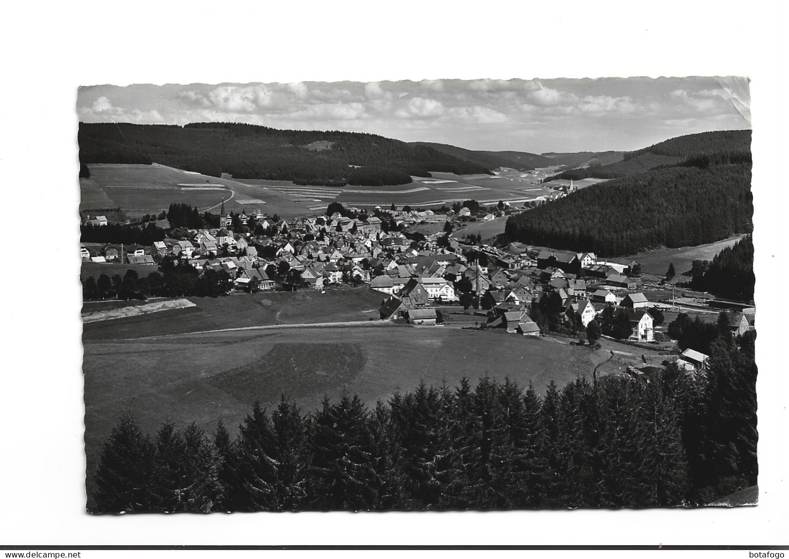 CPA  PHOTO FURTWANGEN En 1955! (voir Timbre) - Furtwangen
