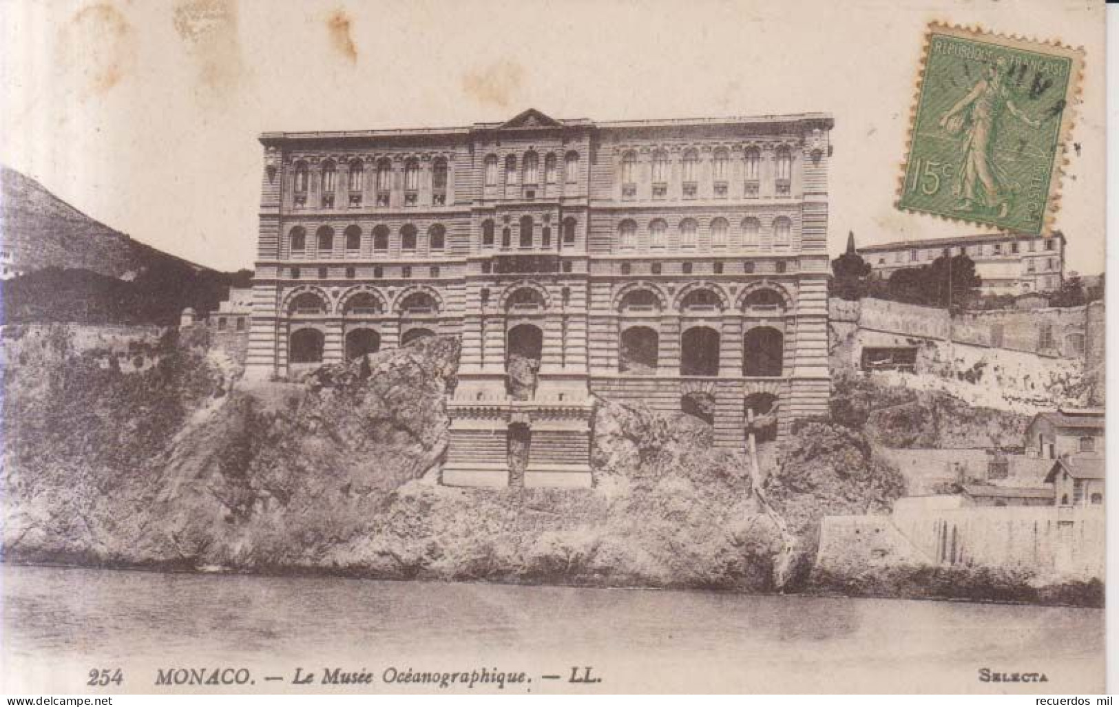 Monaco Musee Oceanographique 1921 - Musée Océanographique