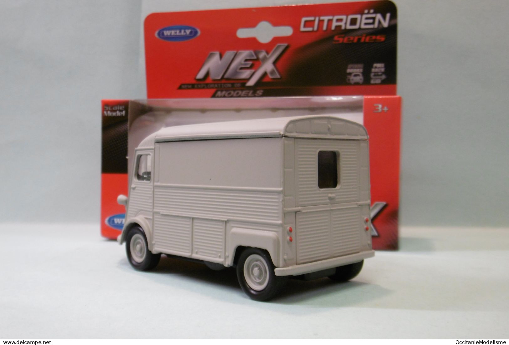 Welly Nex - CITROEN TYPE H Gris Réf. 43758 BO 1/40 - Welly