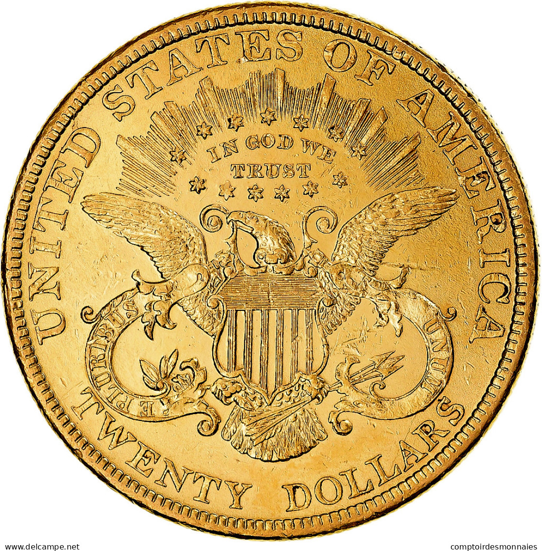 Monnaie, États-Unis, Liberty Head, $20, Double Eagle, 1899, U.S. Mint - 20$ - Double Eagles - 1877-1901: Coronet Head (Tête Couronnée)