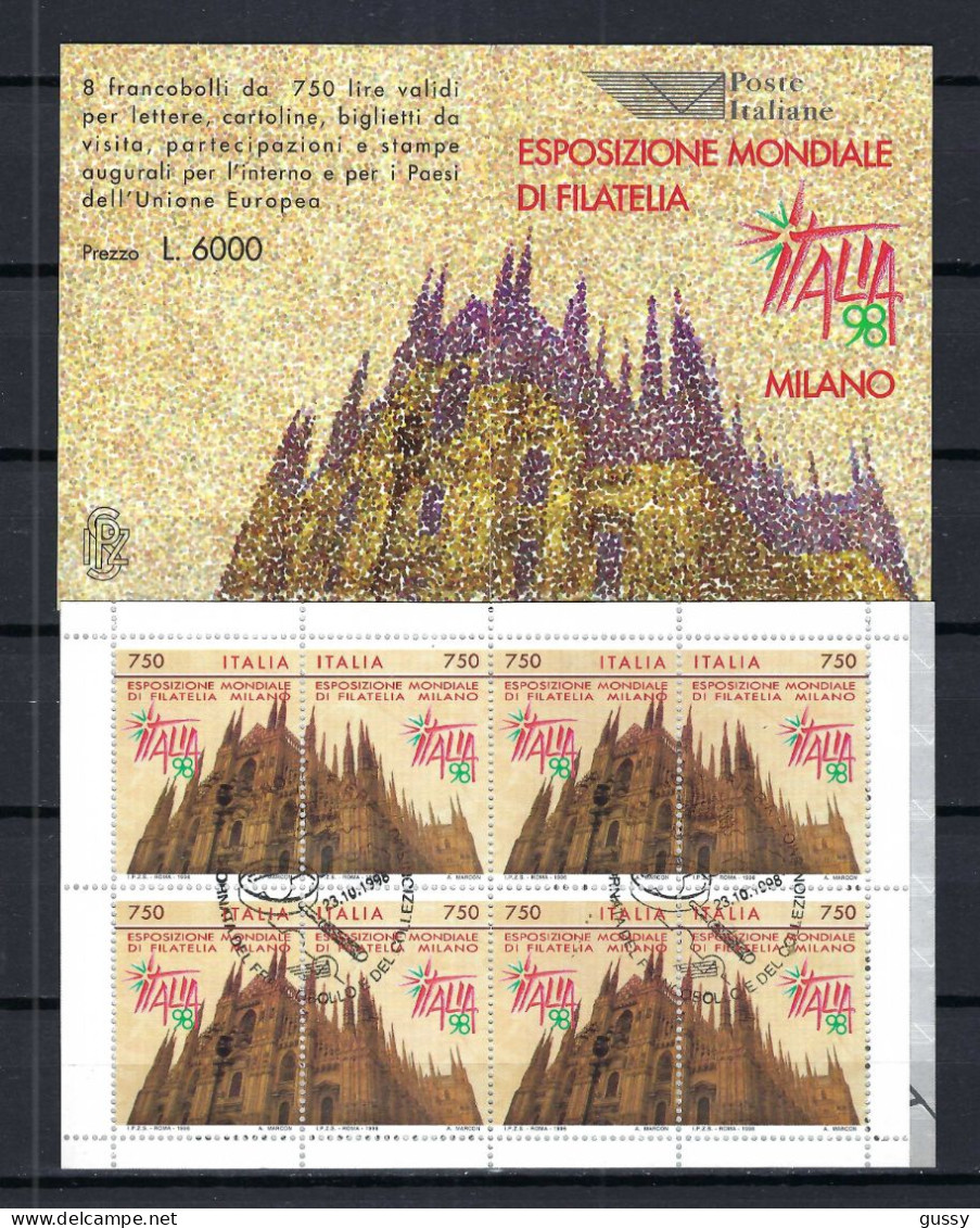 ITALIE Ca.1998: Carnet D'obl. PJ - Postzegelboekjes