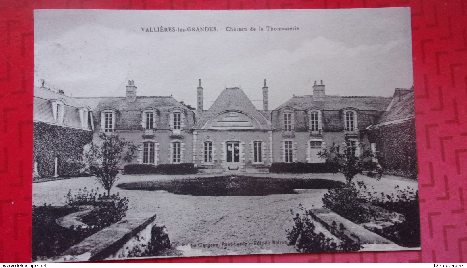 41 Vallieres Les Grandes , Chateau De Thomasserie - Andere & Zonder Classificatie