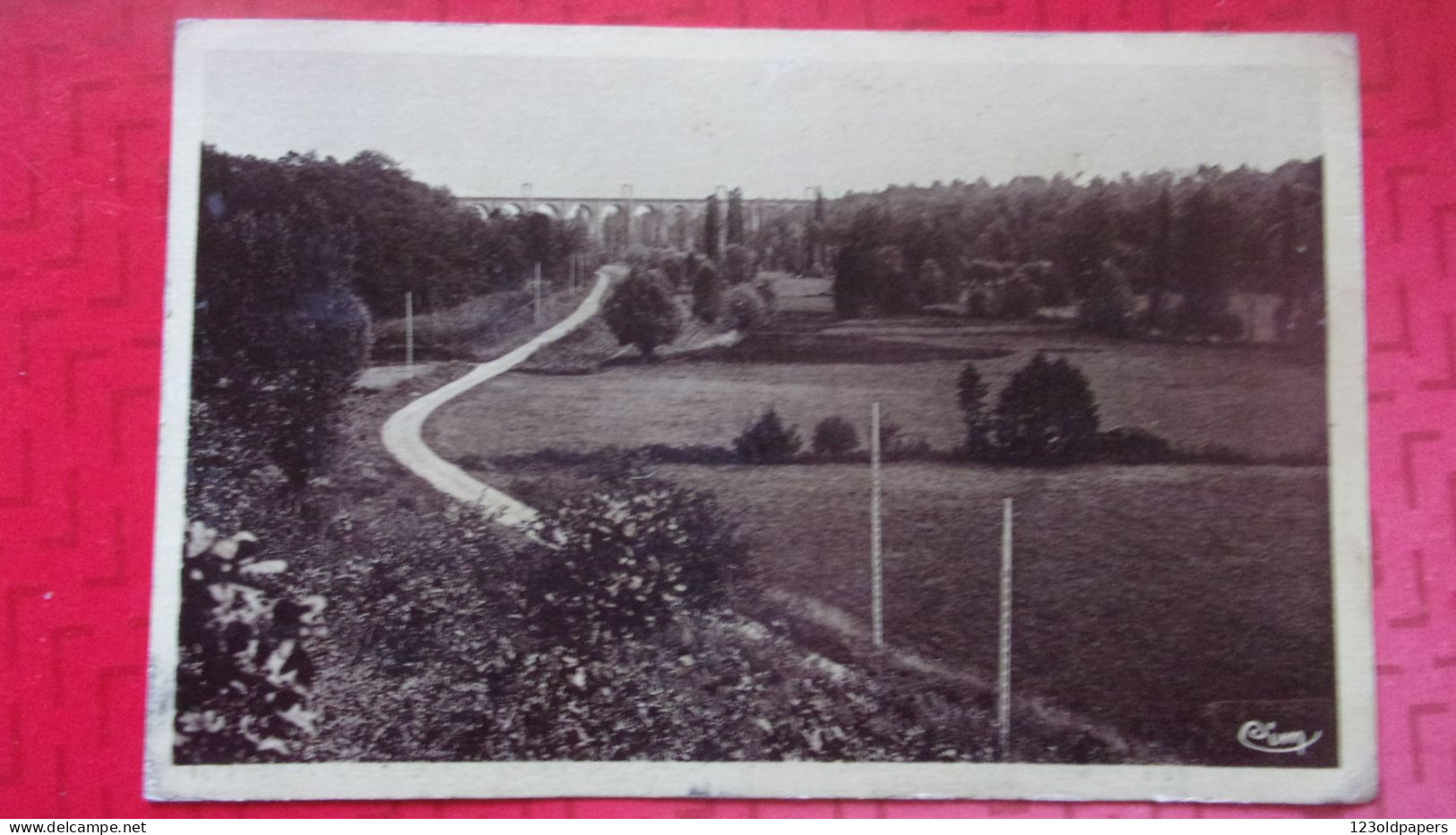 37 SAINT EPAIN  VALLEE ET VIADUC VOYAGEE  1940 - Other & Unclassified