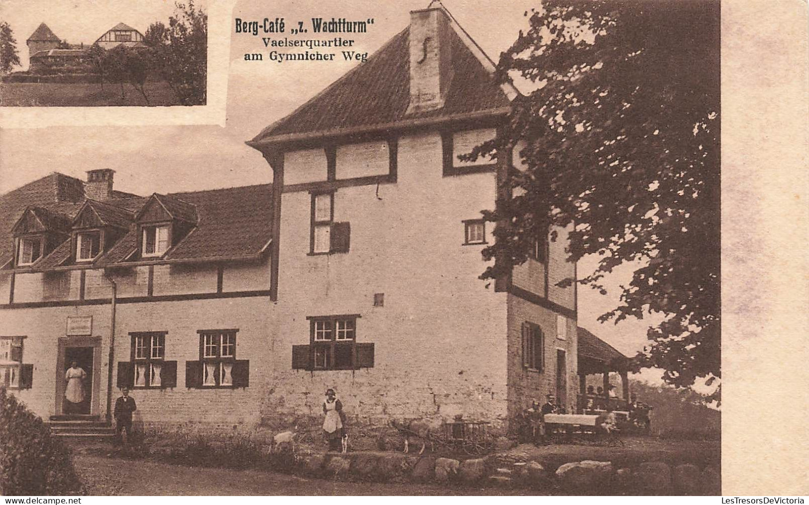 Allemagne - Berg Café - Z. Wachtturm - Vaelserquartier Am Gymnicher Weg - F. Winandy - Carte Postale Ancienne - Köln