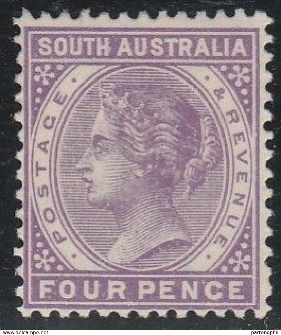 1882 -  Australia 4 P. N. 41 MH - Oblitérés