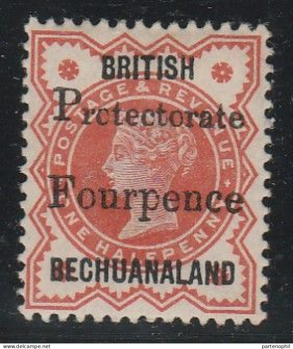 1889 - British Occupation Bechuanaland N. 13/14 MH - 1885-1964 Bechuanaland Protectorate