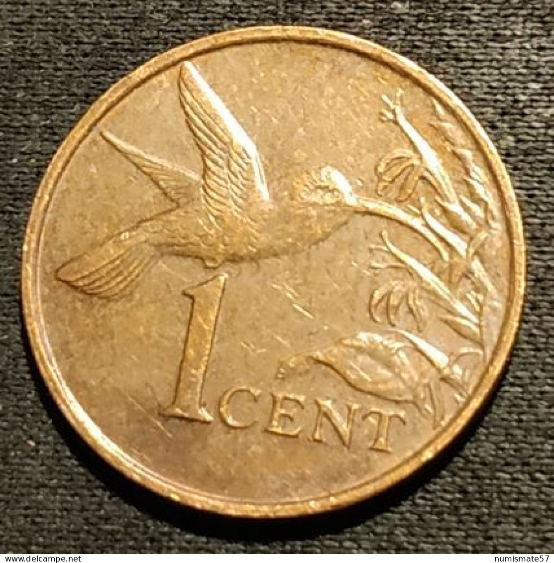 TRINIDAD AND TOBAGO - 1 CENT 2012 - Oiseau Colibri - KM 29 - Trinité-et-Tobago - Trinidad & Tobago