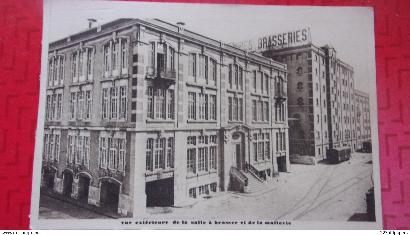 BRASSERIE DE CHAMPIGNEULLES VUE EXTERIEUR DE LA SALLE A BRASSER ET DE LA MALTERIE - Autres & Non Classés