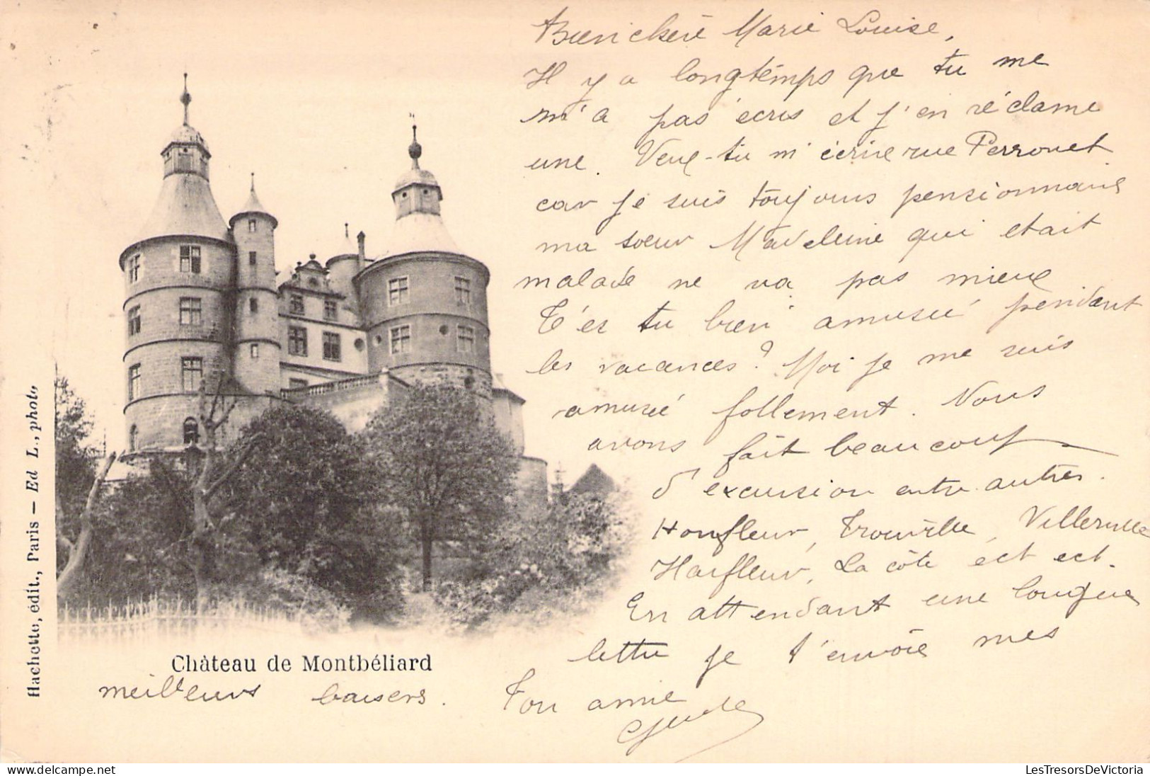 FRANCE - 25 - Château De Montbéliard - Carte Postale Ancienne - Montbéliard