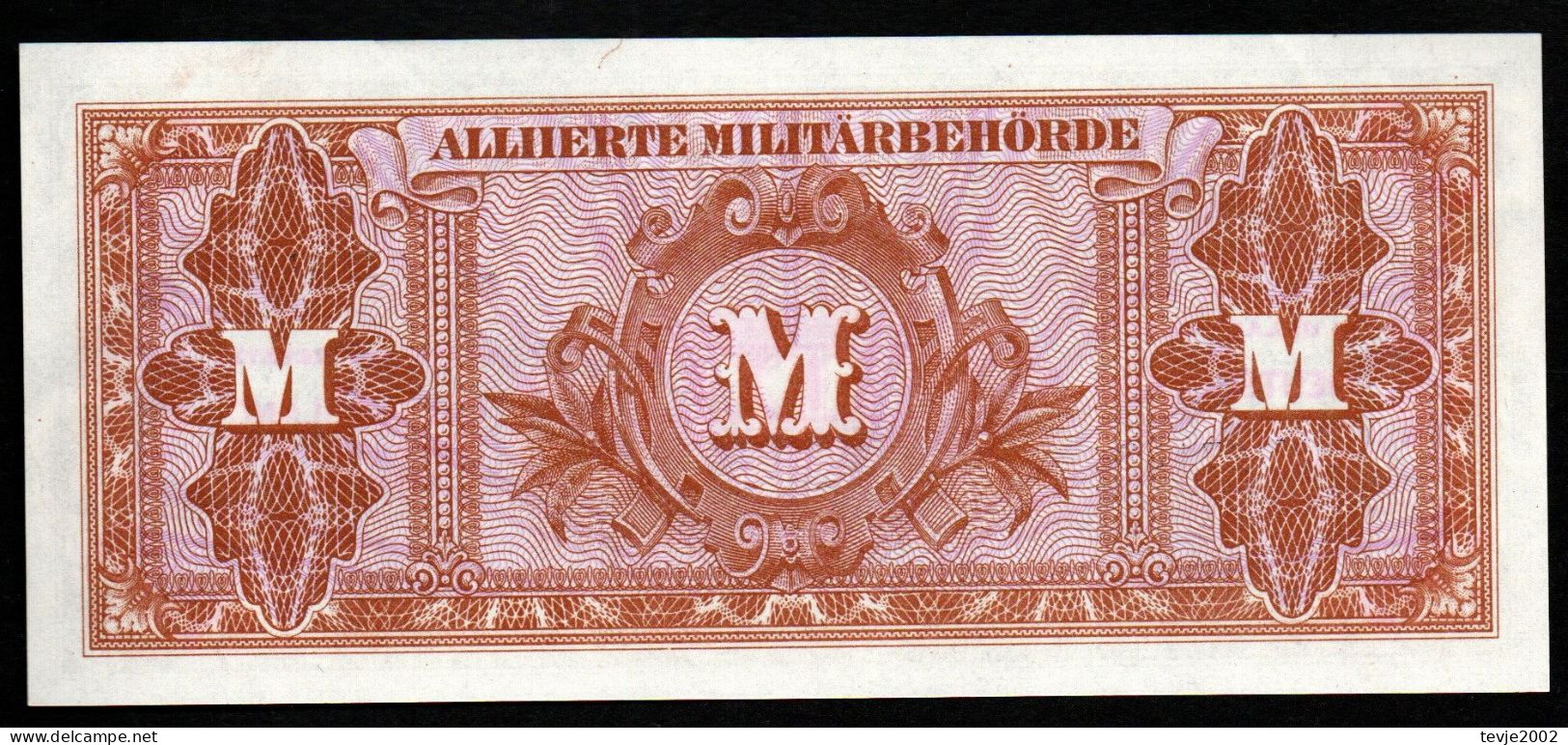 Alliierte Besetzung 1944 - 100 Mark - 206 C - Sehr Gute Erhaltung - 100 Mark