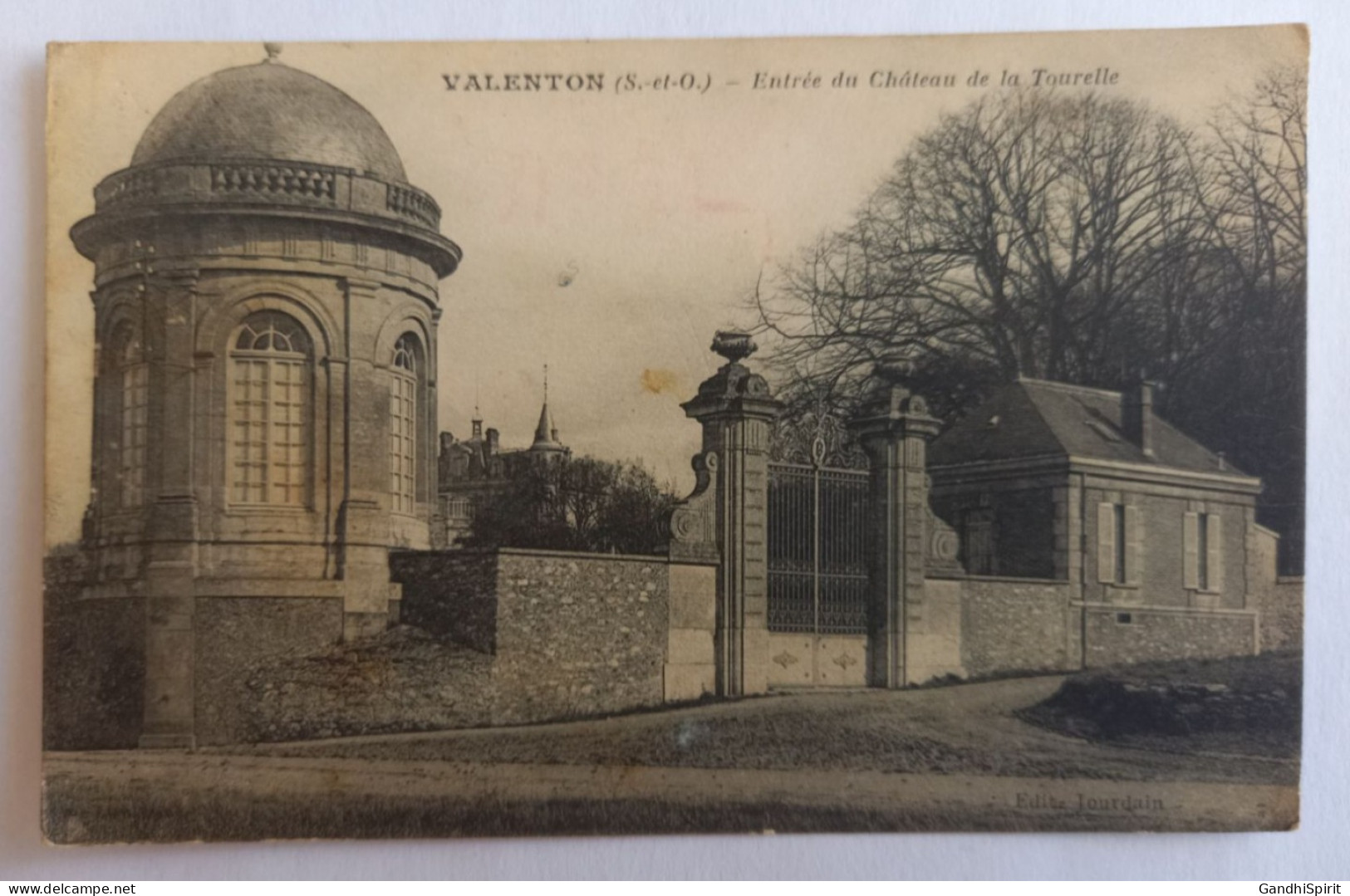 Valenton - Entrée Du Chateau De La Tourelle - Jolie Grille En Fer Forgé - Valenton