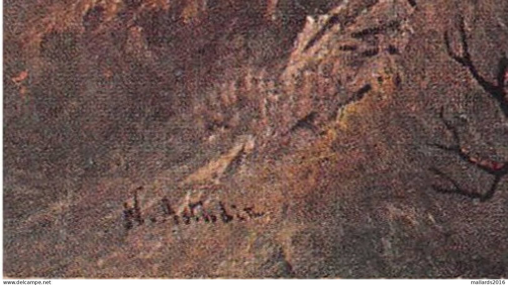 DER DRACHENFELS ~ AN OLD ARTIST SIGNED POSTCARD #2327161 - Drachenfels