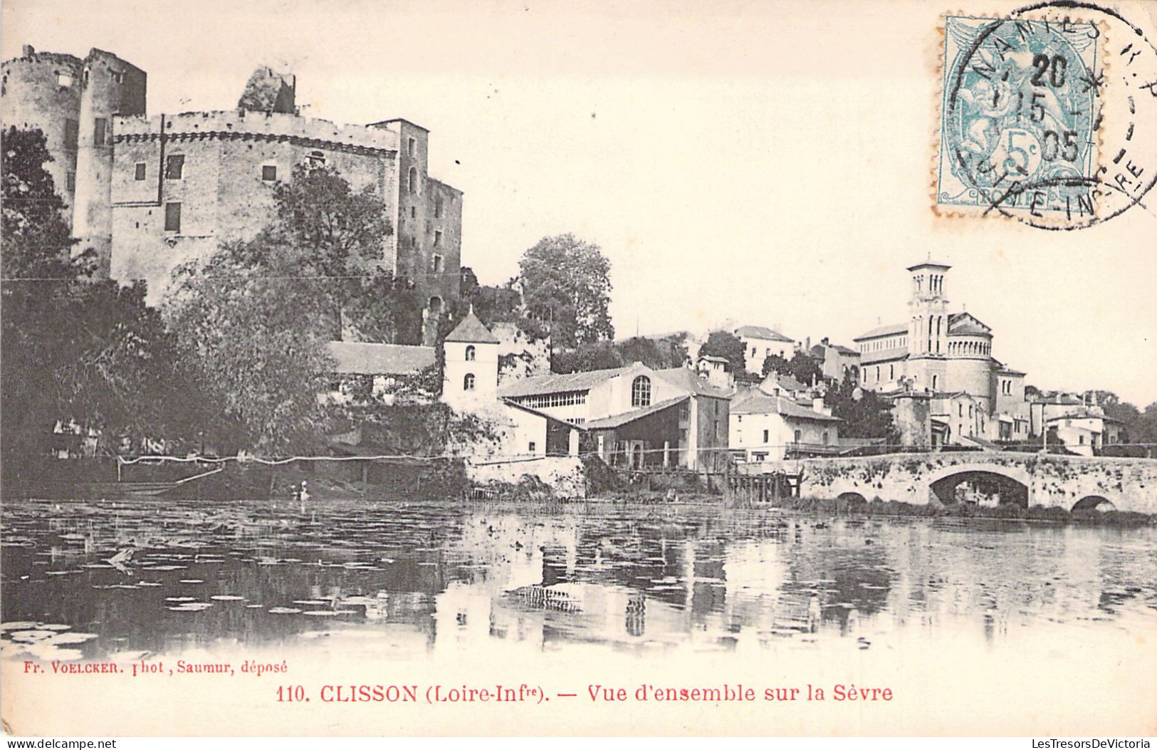 FRANCE - 44 - CLISSON - Vue D'ensemble Sur La Sèvre - Carte Postale Ancienne - Clisson