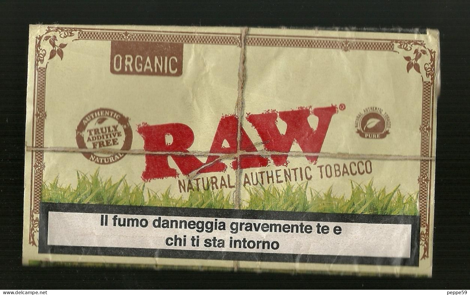 Busta Di Tabacco (Vuota) - Raw Original - Etiquetas