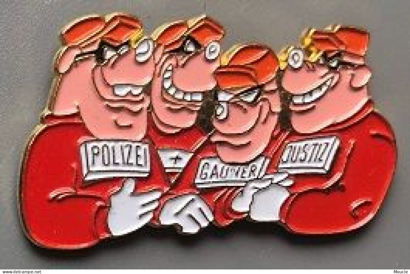 RAPETOU - WALT DISNEY - POLICE - POLIZEI - POLICA - JUSTICE - 1000 Ex  -  (32) - Personajes Célebres