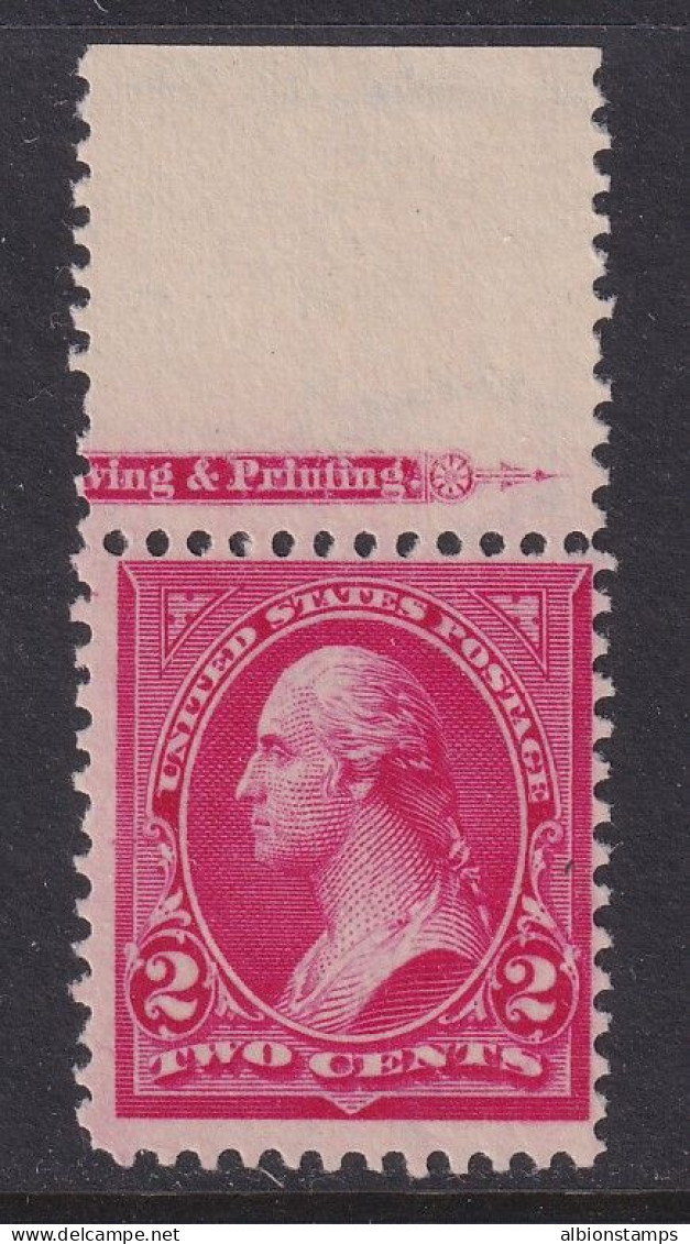USA, Scott 267, MNH, Part Imprint - Unused Stamps
