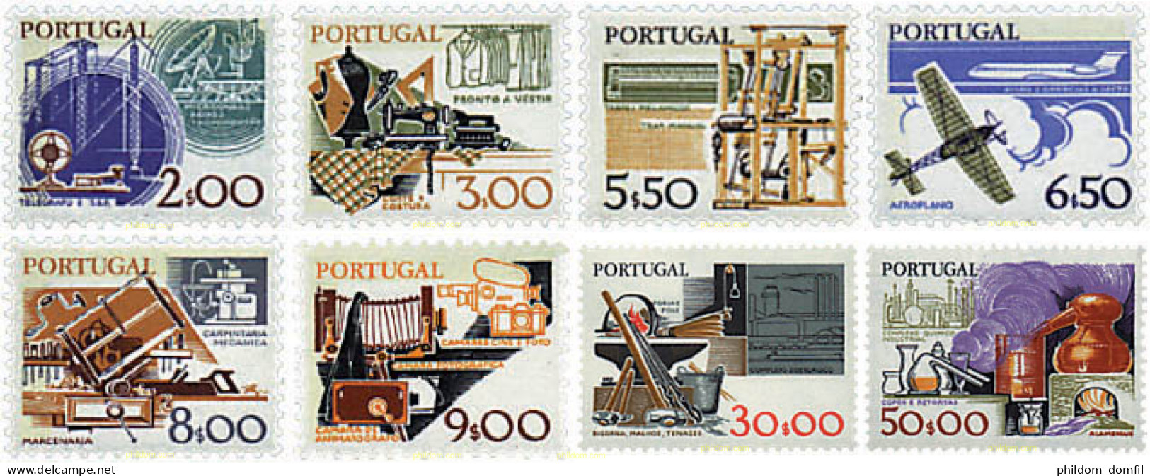 57153 MNH PORTUGAL 1980 INSTRUMENTOS DE TRABAJO - Other & Unclassified