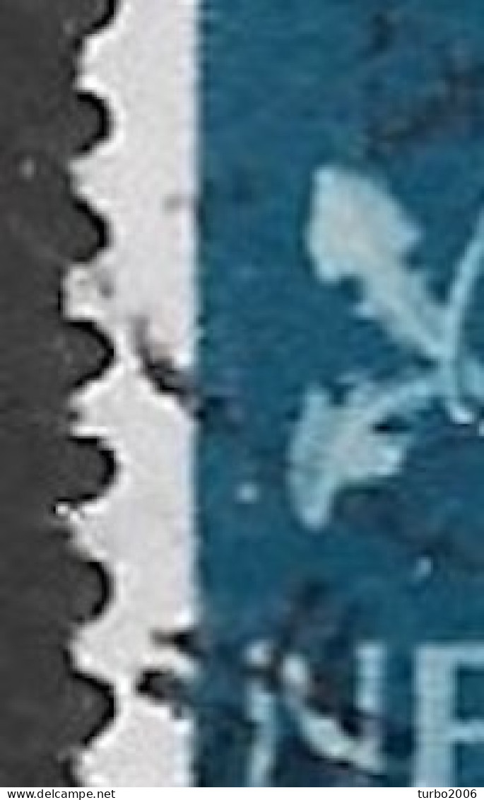 Plaatfout Wit Vlekje Voor Het Bloemblad Linksonder (zegel 86) In 1940 Kinderzegels 4 + 3 Ct Blauw NVPH 376 PM 3 - Variétés Et Curiosités