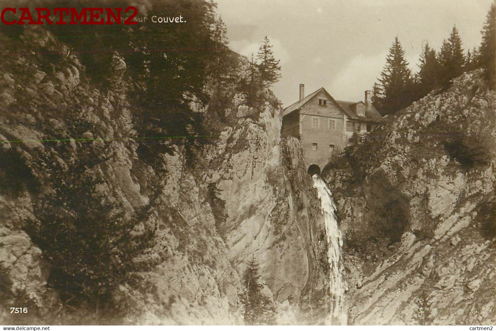 MOULIN DE LA ROCHE SUR COUVET NEUCHATEL SUISSE  - Couvet