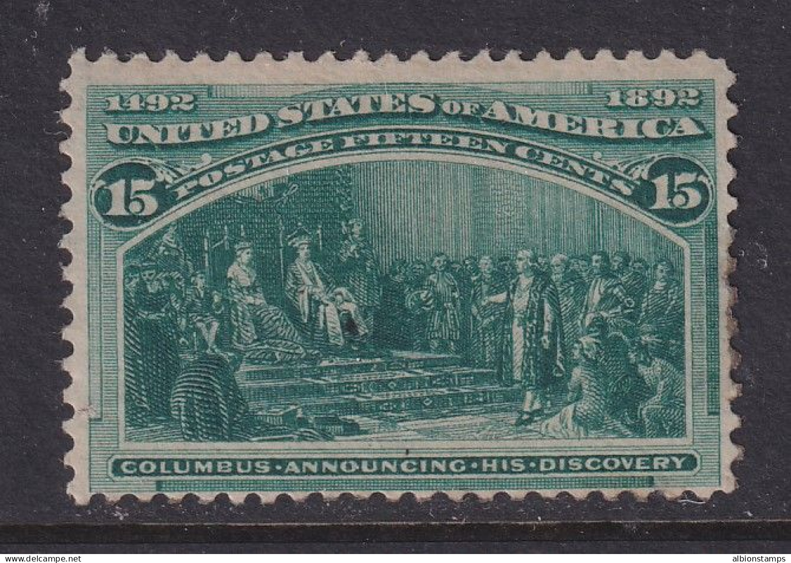 USA, Scott 238, MNG (regummed) - Unused Stamps