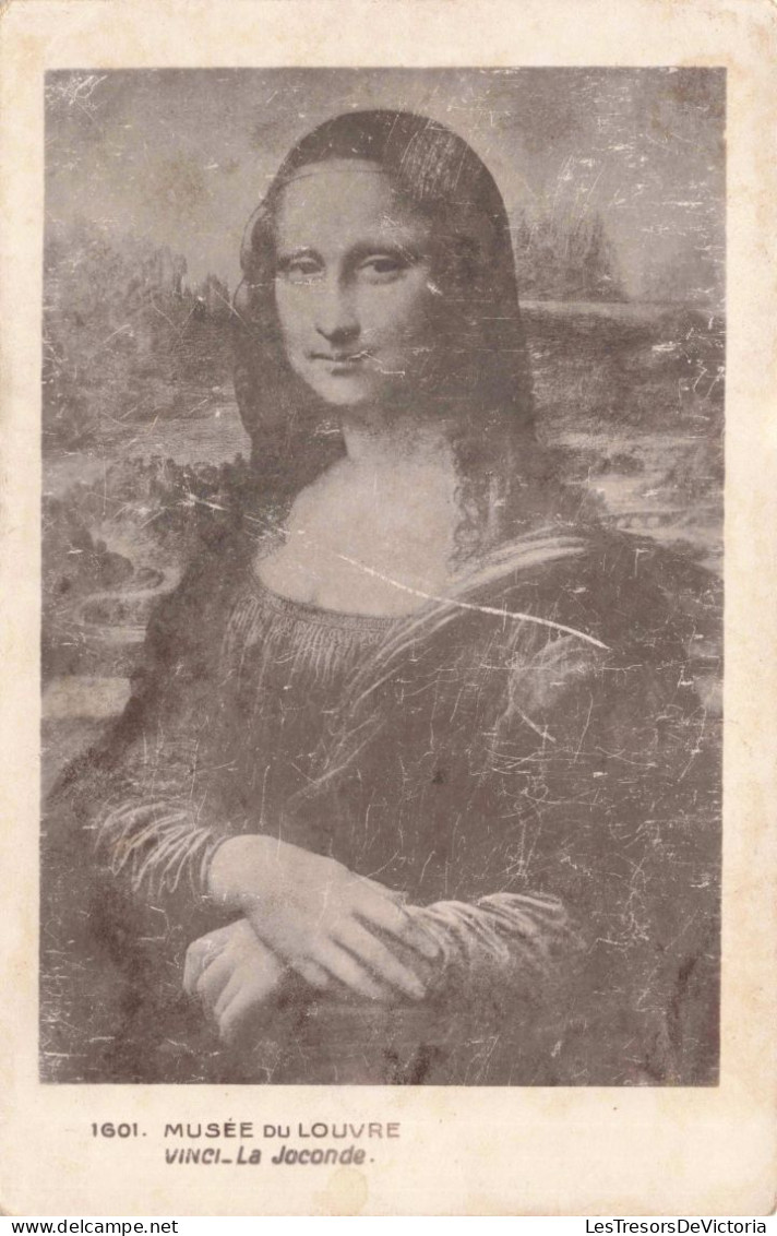 FRANCE - Musée Du Louvre - VINCI - La Joconde - Carte Postale Ancienne - Louvre