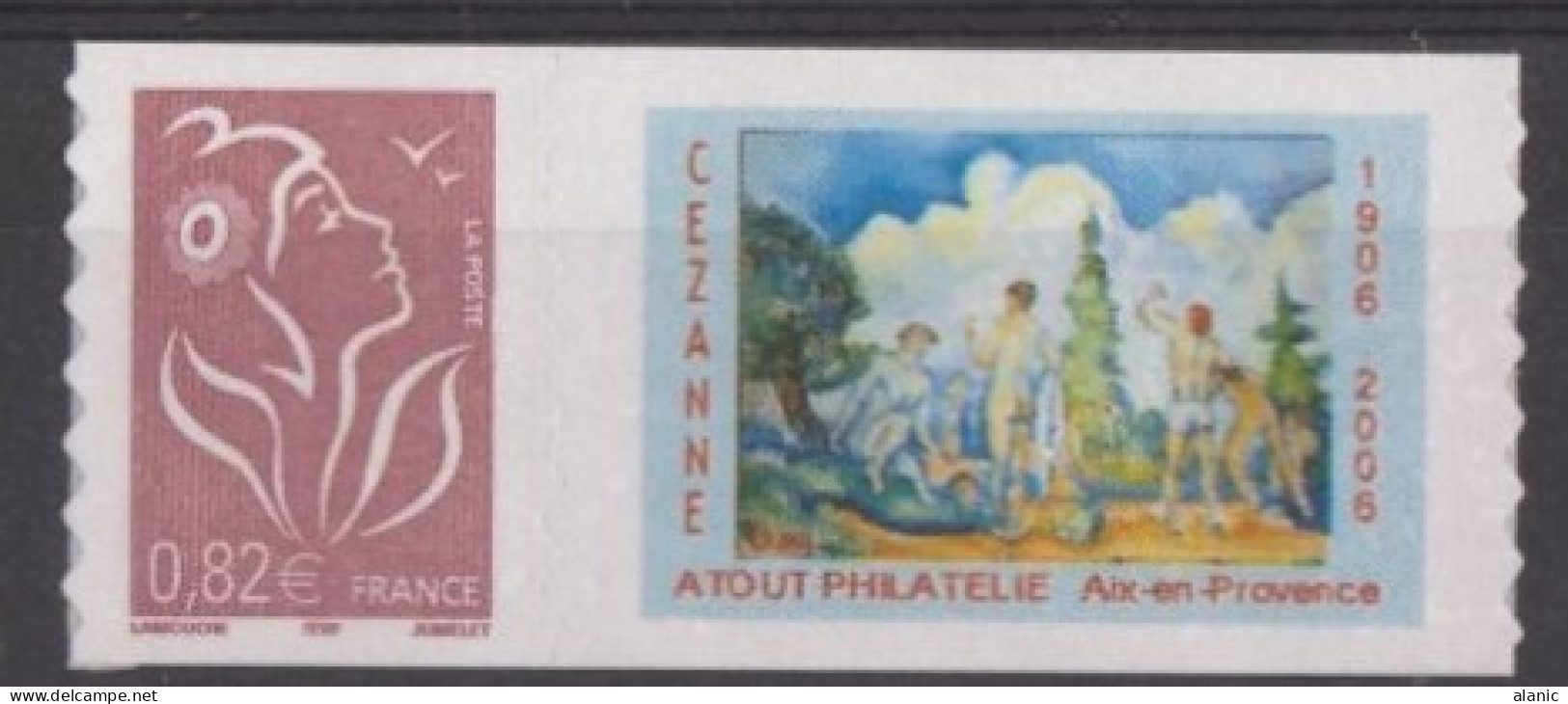 FRANCE PERSONALISE-TB N° 3802B, Neuf XX.TBE-(AIX-CEZANNE Tableau "Les Baigneurs" - Paul Cézanne) RR - Unused Stamps