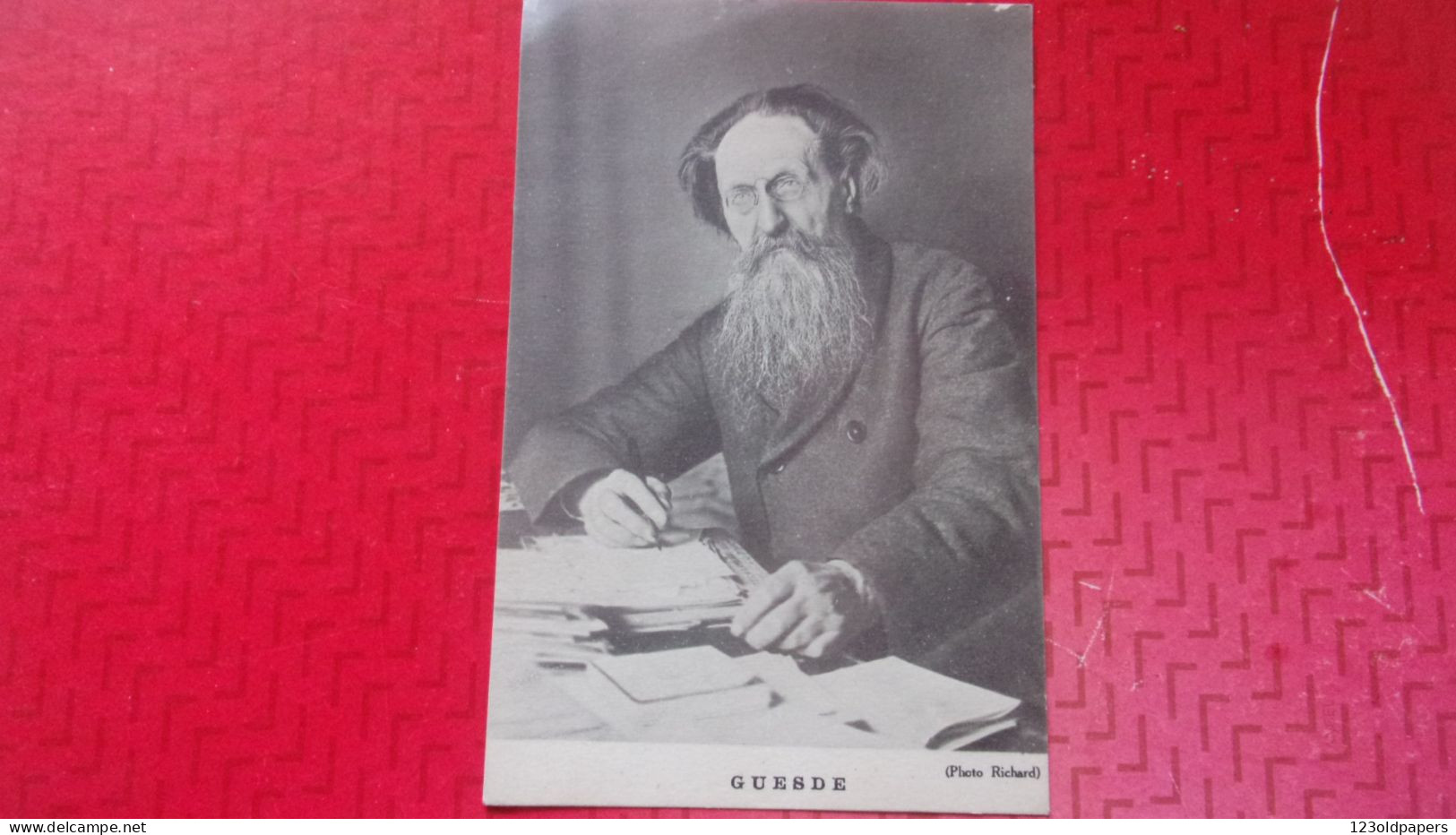 Jules Guesde, Pseudonyme De Jules Bazile SFIO PARTI SOCIALISTE - Non Classés