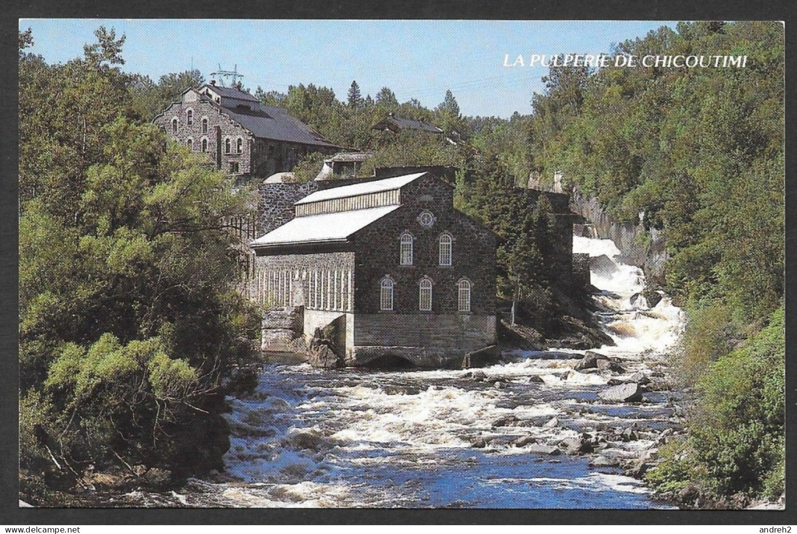 Chicoutimi  Québec - La Pulperie De Chicoutimi Site Historique - Cette Carte N'a Pas Voyagée - Photo Caroline Bergeron - Chicoutimi