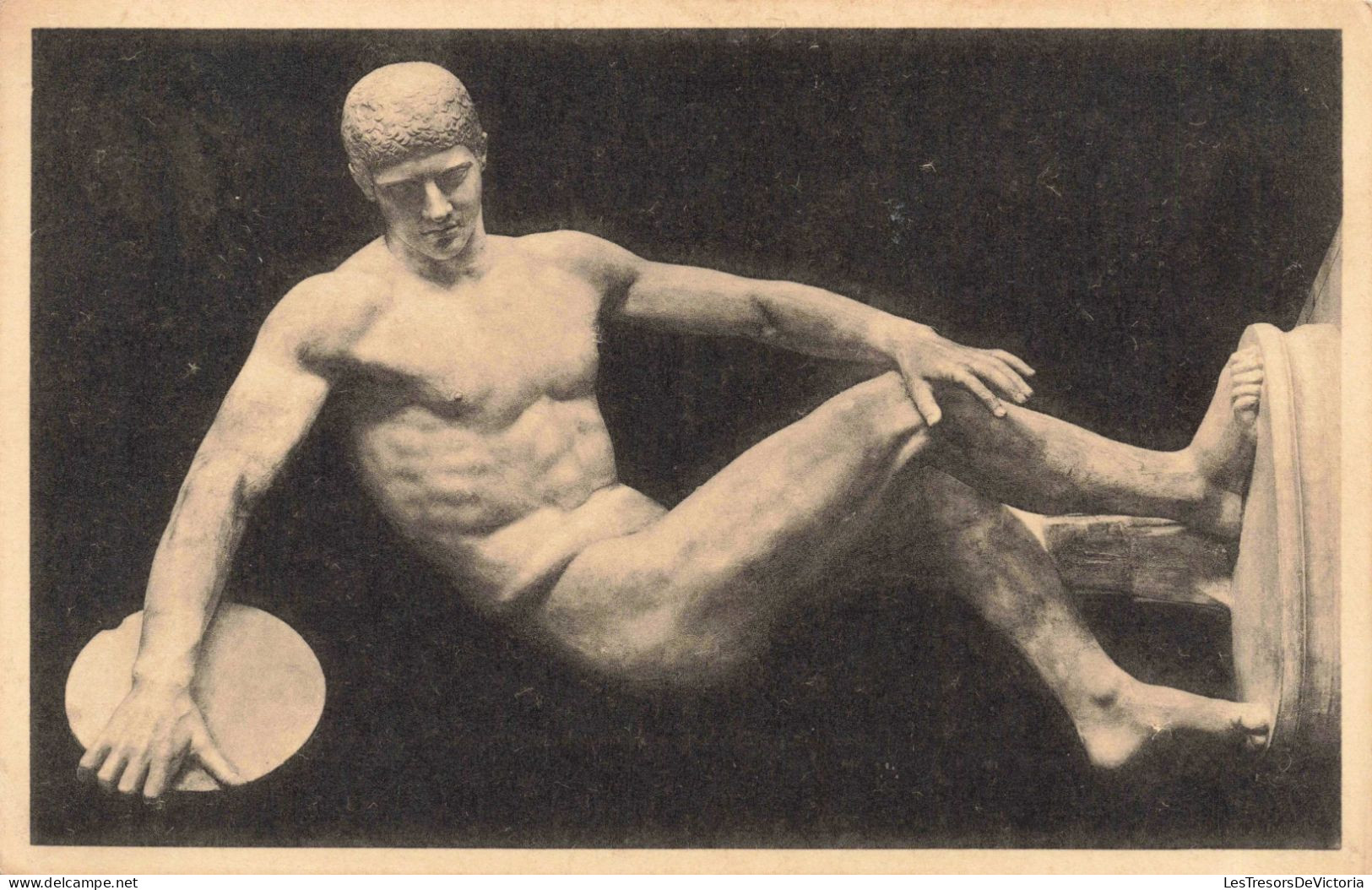 ITALIE - Rome - Musée De Thermes - Le Discobole D'une Statue De Myron (milieu Du Vè S Av. J-C) - Carte Postale Ancienne - Musées