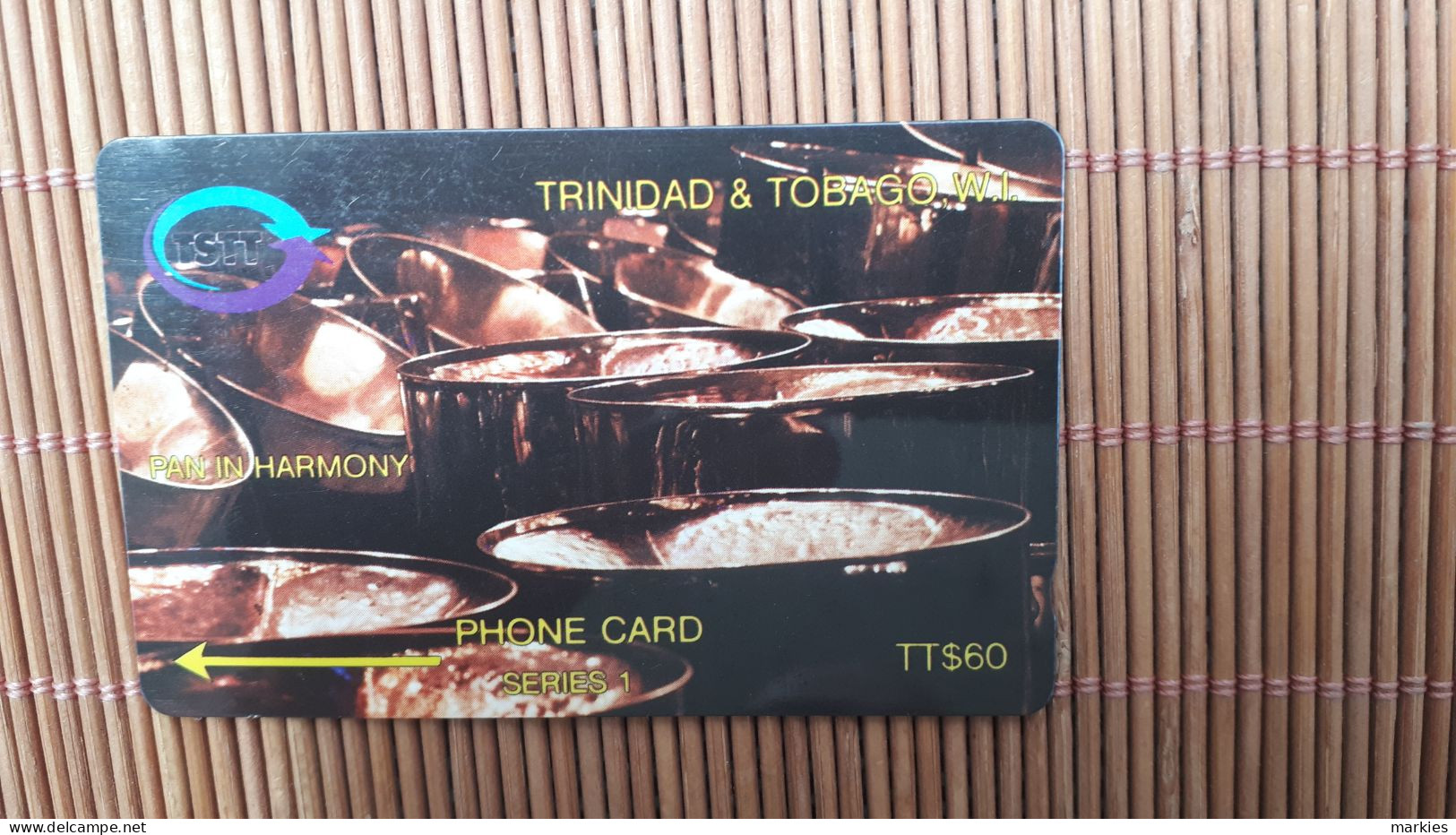 Trinidad & Tobago Phonecard  3CTTC Used Rare - Trinité & Tobago