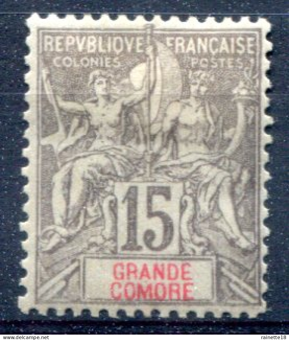 Grande Comore             15 * - Unused Stamps